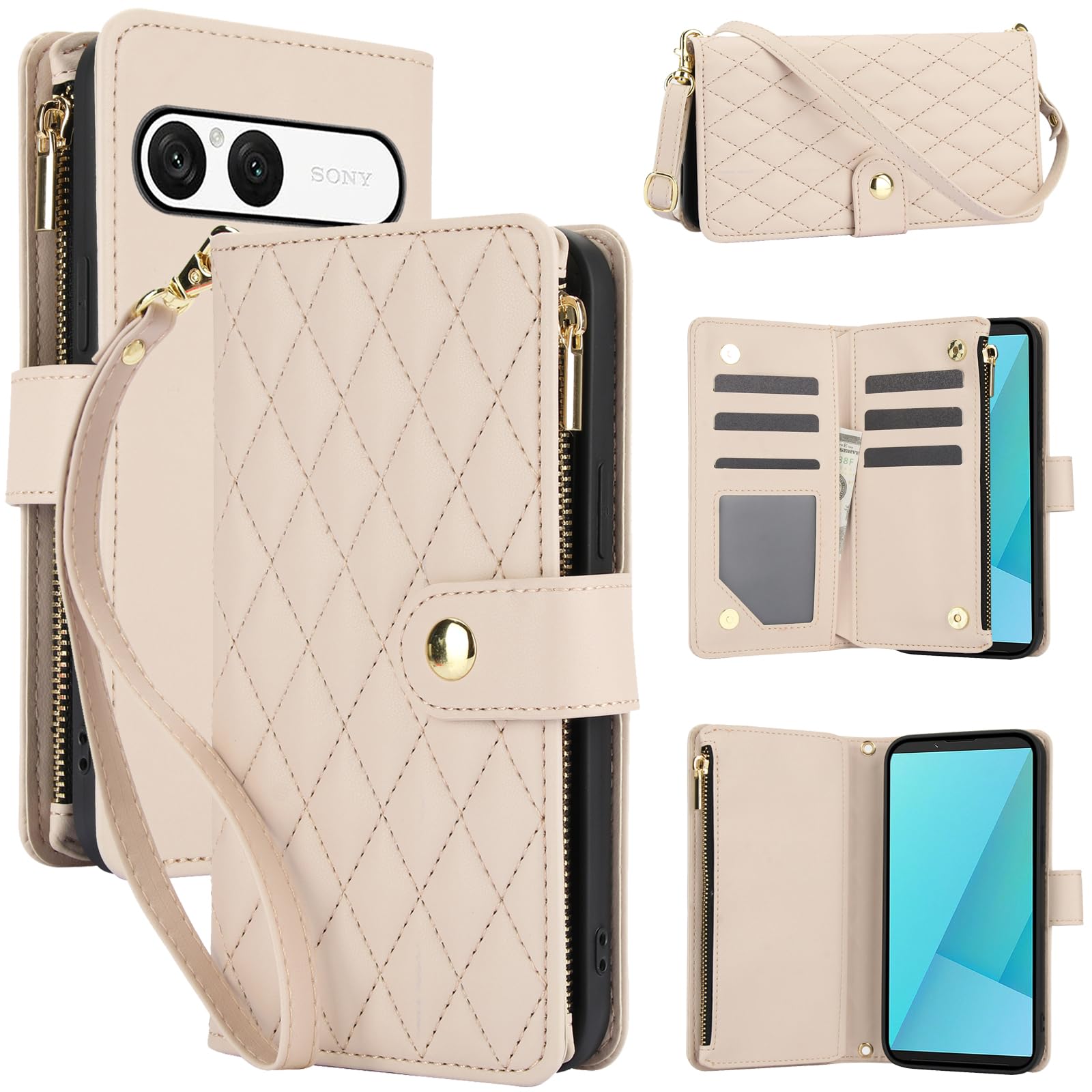 Amazon.co.jp: TOO&SOO エクスペリア 10 VII 対応 手帳型 スマホケース